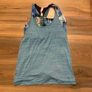 Lululemon tank top with built in bra